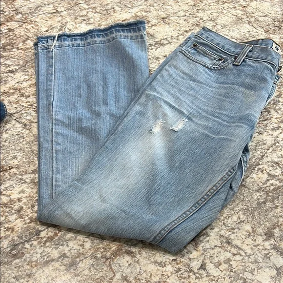 American Eagle Outfitters Light Blue Boot Cut Jeans - Picture 1 of 10